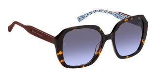 Tommy Hilfiger Th 2105/s Women Havana Squared Sunglasses