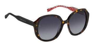 Tommy Hilfiger TH 2106/S women Havana Round Sunglasses