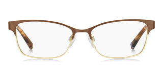 Tommy Hilfiger Th 2107 Women Gold Rectangle Eyeglasses