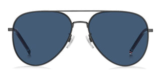 Tommy Hilfiger Th 2111/g/s Men Ruthenium Pilot Sunglasses
