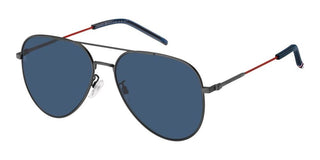 Tommy Hilfiger Th 2111/g/s Men Ruthenium Pilot Sunglasses