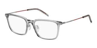 Tommy Hilfiger Th 2116/f Men Transparent Squared Eyeglasses