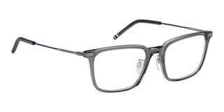 Tommy Hilfiger Th 2116/f Men Grey Squared Eyeglasses
