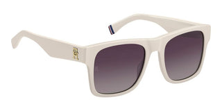 Tommy Hilfiger Th 2118/s Women White Squared Sunglasses