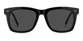 Tommy Hilfiger Th 2184/s Men Black Rectangle Sunglasses