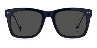 Tommy Hilfiger Th 2184/s Men Blue Rectangle Sunglasses