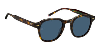 Tommy Hilfiger Th 2185/s Men Havana Rectangle Sunglasses