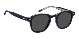 Tommy Hilfiger Th 2185/s Men Blue Rectangle Sunglasses