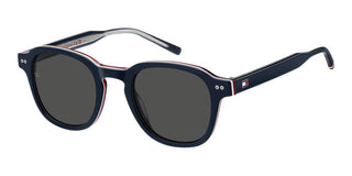 Tommy Hilfiger Th 2185/s Men Blue Rectangle Sunglasses