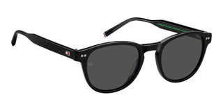 Tommy Hilfiger Th 2186/s Men Black Pantos Sunglasses