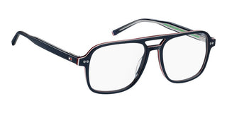 Tommy Hilfiger Th 2188 Men Blue Squared Eyeglasses