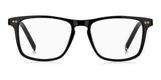 Tommy Hilfiger Th 2189 Men Black Rectangle Eyeglasses