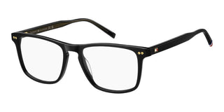 Tommy Hilfiger Th 2189 Men Black Rectangle Eyeglasses