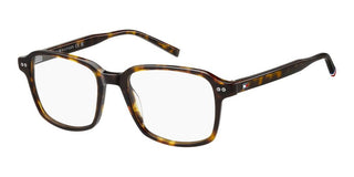 Tommy Hilfiger Th 2190 Men Havana Rectangle Eyeglasses