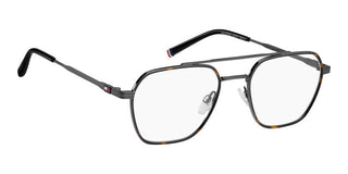 Tommy Hilfiger Th 2193 Men Grey Geometric Eyeglasses