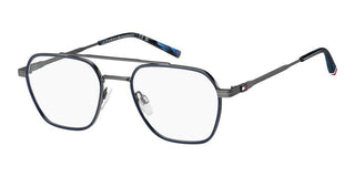 Tommy Hilfiger Th 2193 Men Grey Geometric Eyeglasses