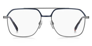 Tommy Hilfiger Th 2194 Men Blue Rectangle Eyeglasses