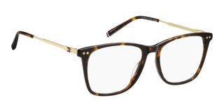Tommy Hilfiger Th 2195 Men Havana Rectangle Eyeglasses