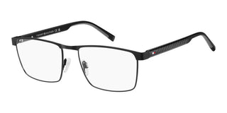 Tommy Hilfiger Th 2196 Men Black Rectangle Eyeglasses