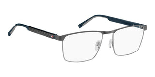 Tommy Hilfiger Th 2196 Men Grey Rectangle Eyeglasses
