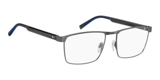 Tommy Hilfiger Th 2196 Men Grey Rectangle Eyeglasses