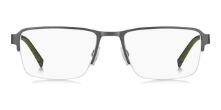 Tommy Hilfiger Th 2197 Men Grey Rectangle Eyeglasses