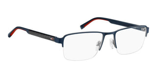 Tommy Hilfiger Th 2197 Men Blue Rectangle Eyeglasses