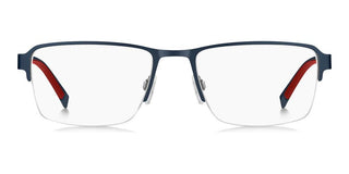 Tommy Hilfiger Th 2197 Men Blue Rectangle Eyeglasses