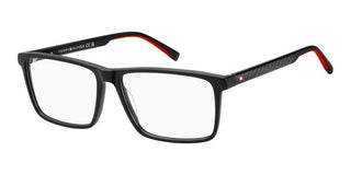 Tommy Hilfiger Th 2198 Men Black Rectangle Eyeglasses