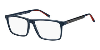 Tommy Hilfiger Th 2198 Men Blue Rectangle Eyeglasses