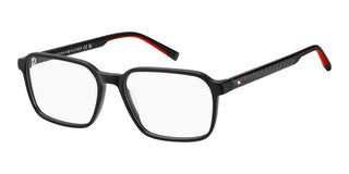 Tommy Hilfiger Th 2199 Men Black Rectangle Eyeglasses