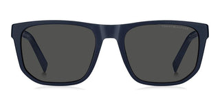 Tommy Hilfiger Th 2200/s Men Blue Rectangle Sunglasses