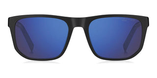 Tommy Hilfiger Th 2200/s Men Black Rectangle Sunglasses