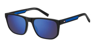 Tommy Hilfiger Th 2200/s Men Black Rectangle Sunglasses