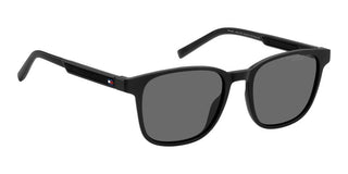 Tommy Hilfiger Th 2202/s Men Black Rectangle Sunglasses