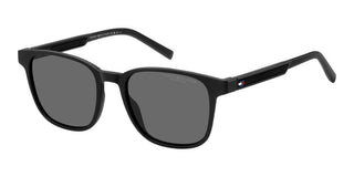 Tommy Hilfiger Th 2202/s Men Black Rectangle Sunglasses