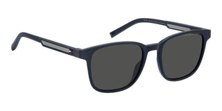 Tommy Hilfiger Th 2202/s Men Blue Rectangle Sunglasses