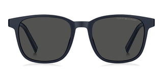 Tommy Hilfiger Th 2202/s Men Blue Rectangle Sunglasses