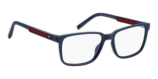 Tommy Hilfiger Th 2206 Men Blue Rectangle Eyeglasses