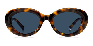 Tommy Hilfiger Th 2207/s Women Havana Oval Sunglasses