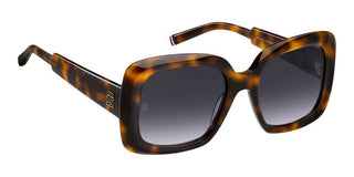 Tommy Hilfiger Th 2208/s Women Havana Squared Sunglasses