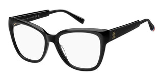 Tommy Hilfiger Th 2209 Women Black Rectangle Eyeglasses