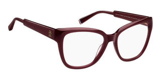 Tommy Hilfiger Th 2209 Women Red Rectangle Eyeglasses