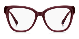 Tommy Hilfiger Th 2209 Women Red Rectangle Eyeglasses