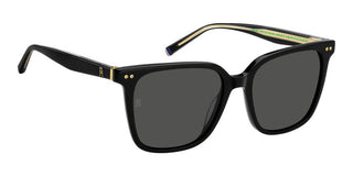 Tommy Hilfiger Th 2211/s Women Black Squared Sunglasses