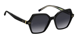 Tommy Hilfiger Th 2213/s Women Black Butterfly Sunglasses