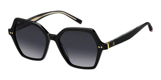 Tommy Hilfiger Th 2213/s Women Black Butterfly Sunglasses