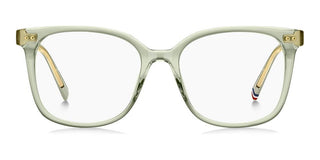 Tommy Hilfiger Th 2214 Women Green Rectangle Eyeglasses
