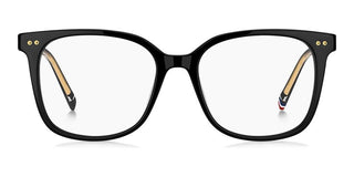 Tommy Hilfiger Th 2214 Women Black Rectangle Eyeglasses
