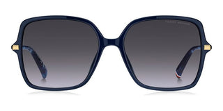 Tommy Hilfiger Th 2220/s Women Blue Squared Sunglasses